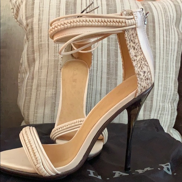L.A.M.B. Shoes - L.A.M.B. Kanye Vanela heels -sz 7.5